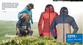 Intersport VAAGAA 3L SKALLJAKKE, Dame/Herre tilbud