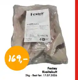 Havaristen Festøy Kveitekutt tilbud