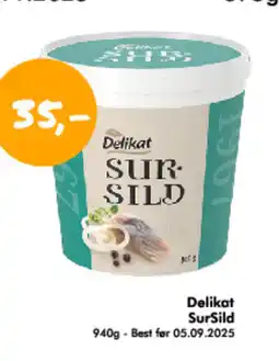 Havaristen Delikat SUR SILD tilbud