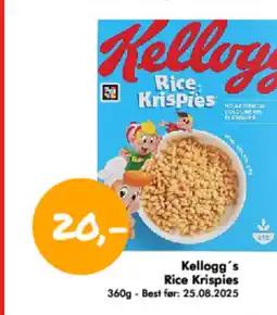 Havaristen Kellogg's Rice Krispies tilbud