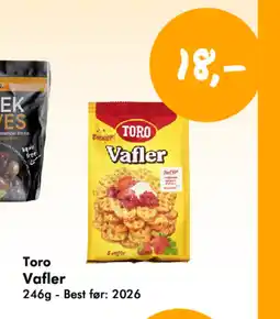 Havaristen TORO Vafler tilbud