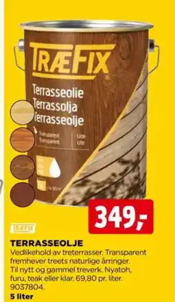 jem & fix TERRASSEOLJE tilbud