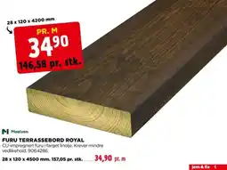 jem & fix FURU TERRASSEBORD ROYAL tilbud