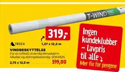 jem & fix VINDBESKYTTELSE tilbud