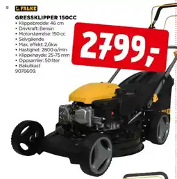 jem & fix GRESSKLIPPER 150CC tilbud