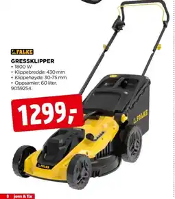 jem & fix FALKE GRESSKLIPPER tilbud