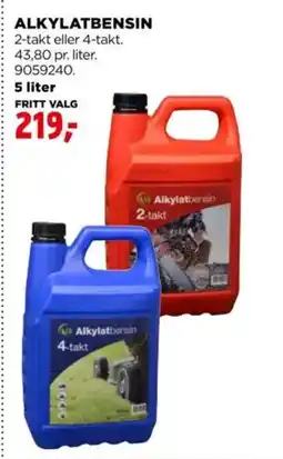 jem & fix ALKYLATBENSIN tilbud