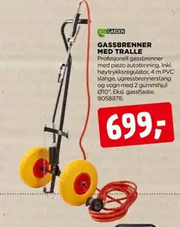 jem & fix GASSBRENNER MED TRALLE tilbud
