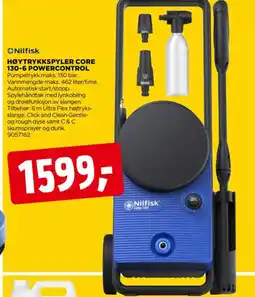 jem & fix HØYTRYKKSPYLER CORE 130-6 POWERCONTROL tilbud