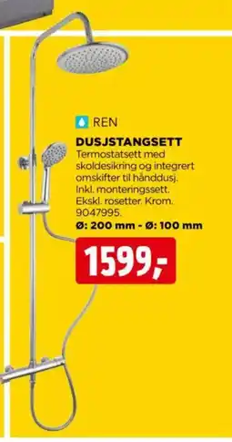 jem & fix DUSJSTANGSETT tilbud