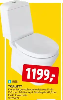 jem & fix TOALETT tilbud