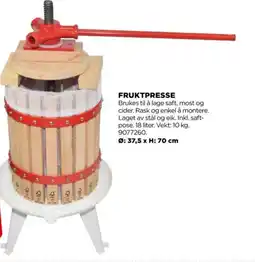 jem & fix FRUKTPRESSE tilbud