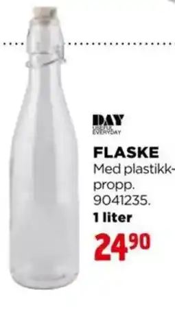 jem & fix FLASKE Med plastikk- tilbud