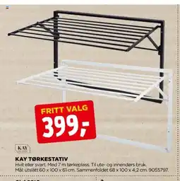 jem & fix KAY TØRKESTATIV tilbud