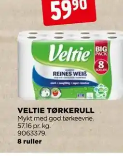 jem & fix VELTIE TØRKERULL tilbud