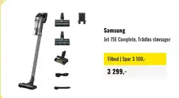 Skousen Samsung Jet 75E Complete, Trådløs støvsuger tilbud