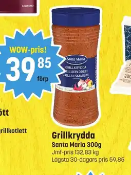 Eurocash Grillkrydda Santa Maria tilbud
