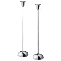 IKEA Stockholm Lysestake, rustfritt stål, 40 cm tilbud