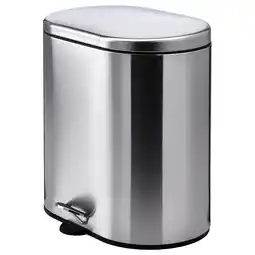 IKEA Stabben Pedalbøtte, rustfritt stål, 20 l tilbud
