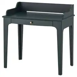 IKEA Lommarp Skrivebord, mørk blågrønn, 90x54 cm tilbud