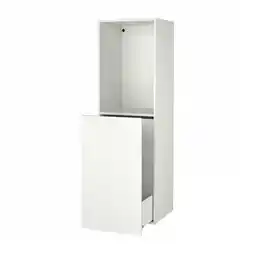 IKEA SmÅstad Uttrekkbar oppbevaring, hvit, 60x57x196 cm tilbud