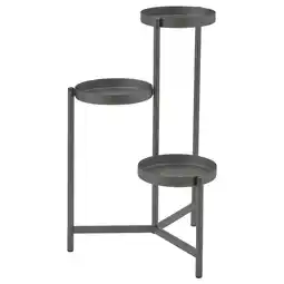 IKEA Olivblad Pidestall, inne/ute mørk grå, 58 cm tilbud
