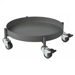 IKEA Olivblad Plantevogn, inne/ute mørk grå, 32 cm tilbud