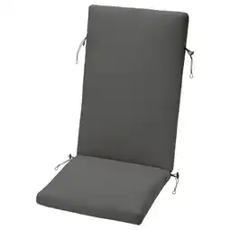IKEA FrÖsÖn/duvholmen Sitte/ryggpute, utendørs, mørk grå, 116x45 cm tilbud
