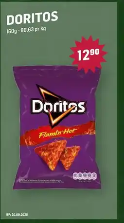 Holdbart DORITOS, NOK 12.9 tilbud