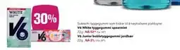 Apotek 1 V6 Junior bobletyggegummi jordbær, NOK 21 tilbud