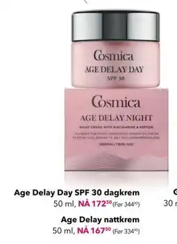 Apotek 1 Age Delay nattkrem, NOK 167.5 tilbud