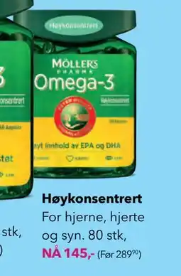 Apotek 1 Høykonsentrert, NOK 145 tilbud