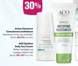 Apotek 1 ACO Spotless Daily Face Cream, NOK 122.5 tilbud