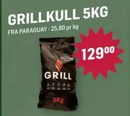 Holdbart GRILLKULL 5KG, NOK 129 tilbud