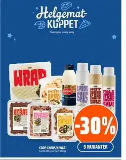 Coop Obs COOP GYROS/KEBAB tilbud