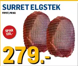 Price Lagerbutikk SURRET ELGSTEK tilbud