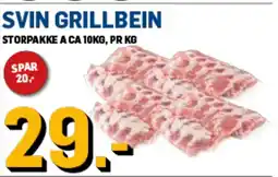 Price Lagerbutikk SVIN GRILLBEIN tilbud