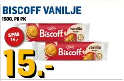 Price Lagerbutikk BISCOFF VANILJE tilbud