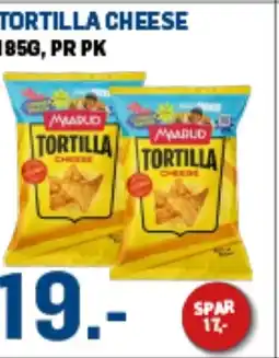 Price Lagerbutikk TORTILLA CHEESE tilbud