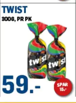 Price Lagerbutikk TWIST tilbud