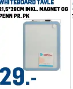 Price Lagerbutikk WHITEBOARD TAVLE tilbud