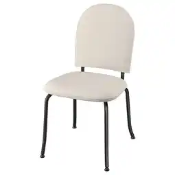 IKEA Ebbalycke Stol, Idekulla beige tilbud