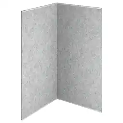 IKEA Sidorna Skjermvegg, grå, 82x80x150 cm tilbud