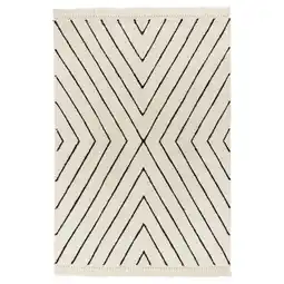IKEA SÄndning Teppe, lang lugg, hvit, 170x240 cm tilbud