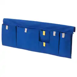 IKEA MÖjlighet Sengelomme, blå, 75x27 cm tilbud