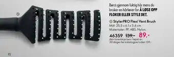 Oriflame Styler PRO Flexi Vent Brush tilbud