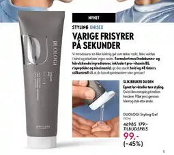 Oriflame DUOLOGI Styling Gel tilbud