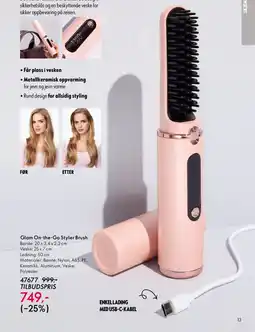 Oriflame Glam On-the-Go Styler Brush tilbud