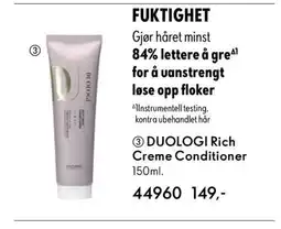 Oriflame DUOLOGI Rich Creme Conditioner tilbud