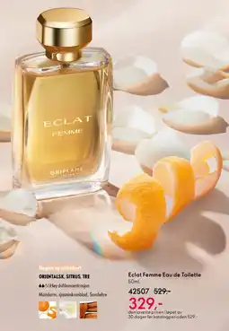 Oriflame Eclat Femme Eau de Toilette tilbud